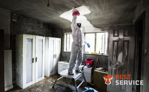 Уборка после пожара